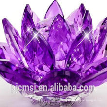 crystal lotus flower for decoration or gift